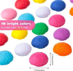 ลูกบอลบีบคลายเครียดโฟม PU สีสันสดใส พิมพ์โลโก้ได้ตามต้องการ ของเล่นส่งเสริมการขาย ขายดี - Product Image 2