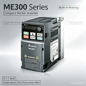 Variateur de fréquence AC haute performance ME300 7,5 kW 400 V VFD17AME43ANSAA certifié CE UL, onduleur à contrôle vectoriel pour machines à bois - Product Image 1