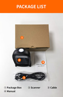 Escáner de Código de Barras de Escritorio Norgee, Nuevo, Manos Libres, 1D 2D Omnidireccional, Detección Automática, Lector de Códigos QR USB, para Punto de Venta y Supermercado