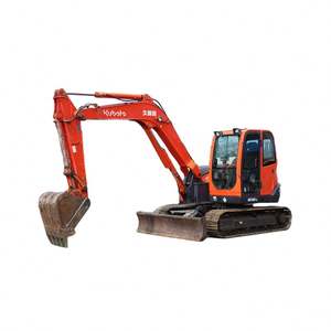 Excavadora Pequeña Usada Original de Japón KUBOTA KX185 de 8.5 Toneladas KX185-3 / Máquina Excavadora KX185 de Segunda Mano con Aire Acondicionado - Product Image 1