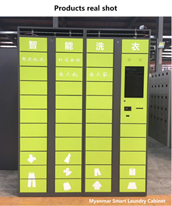 Uygun kendinden depozito ve pick up akıllı çamaşır soyunma akıllı kabine dokunmatik ekran tasarrufu manuel yıkama süresi - Product Image 5
