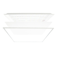 Panneaux LED, panneaux lumineux LED 18W36W48W96W 300X300 600x600 rétroéclairage plat Chine commercial carré 2x4 60x60 plafond intérieur 5 ans