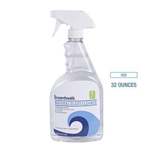 Bouteille pulvérisateur à gâchette Boardwalk 32 oz, nettoyant naturel pour verre, liquide jetable en pack de 12/carton - Product Image 3