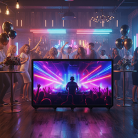 Console DJ LED ultra-mince, écran LED portable, mur vidéo LED pour bar, comptoir d'accueil, table de DJ, console de contrôle DJ