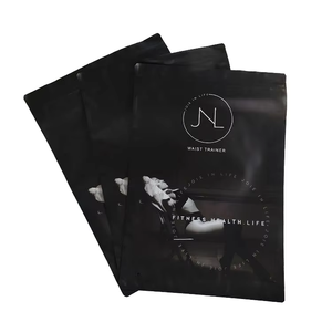 <span class=keywords><strong>Sac</strong></span> ziplock composite noir personnalisé. corset vêtements sous-vêtements corsetry camisole de force <span class=keywords><strong>sac</strong></span> d'emballage en plastique refermable - Product Image 3