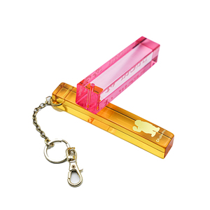 Customized Color Size High Quality Thick Clear <b>Acrylic</b> <b>Block</b> Keychain <b>Acrylic</b> <b>Block</b> Blanks for UV Printing - Product Image 2