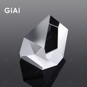 GiAi 맞춤형 고정밀 광학 투명 유리 프리즘 루프 프리즘 K9 슈미트 프리즘 (쌍안경용) - Product Image 1