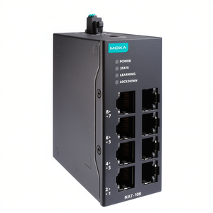 Router Seguro Moxa Nat-108-T, Switch Ethernet Industrial de 8 Puertos para Redes Empresariales - Product Image 2