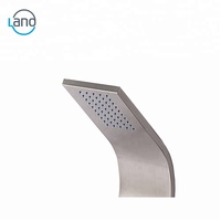 Panneau de douche mitigeur en acier inoxydable 304 brossé LANO, en promotion