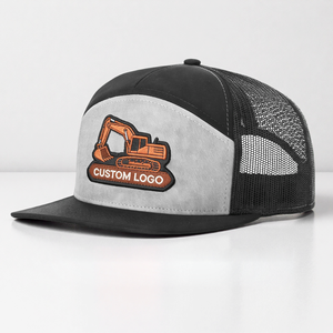 Gorras Trucker Snapback Deportivas Ri 168 de 7 Paneles con Malla Lisa, Bordado Personalizado de Alta Calidad y Visera Plana - Product Image 1