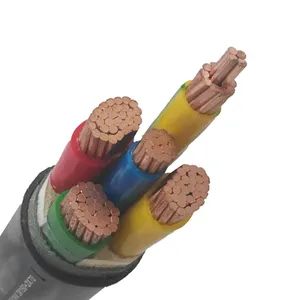 低压电缆NYY/NA2XY 5芯35平方毫米45平方毫米50平方毫米聚氯乙烯/交联聚乙烯绝缘铜/铝导体电力电缆