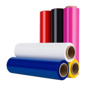 PE Black Plastic Stretch Film <b>Used</b> for Wrapping Furniture, Logistics, and Boxes - Product Image 1