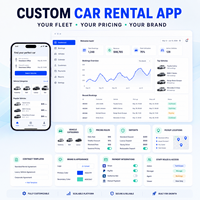 Développement d'une application de location de voitures avancée pour iOS et Android avec disponibilité des véhicules et contrats numériques LionCreate