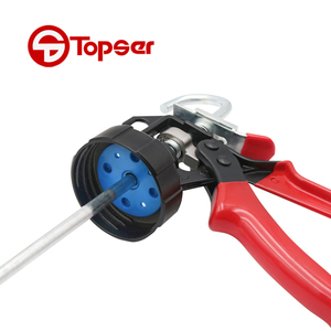 <span class=keywords><strong>Pistolet</strong></span> à calfeutrer manuel en alliage d'aluminium 15 pouces 600 ml pour silicone et mastic - Product Image 5