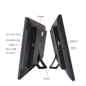 BVS Rk3288 Vesa 70*70 <span class=keywords><strong>Tablet</strong></span> rojo 14,0 pulgadas 2 + 16GB Industrial Android Panel Pc Monitor de pantalla táctil capacitiva - Product Image 5