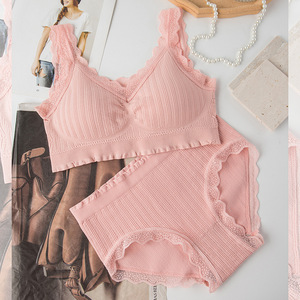 ชุดชั้นในบราไร้โครงรูปตัวยูแบบใหม่ไร้รอยต่อ ดีไซน์เซ็กซี่ คอวี แฟชั่นสำหรับผู้หญิง - Product Image 5