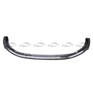 ใหม่สำหรับ8TH Gen Type R Si Add HC ประเภทดาบคาร์บอนกันชนหน้าคางลิปสปอยเลอร์สีดำ - Product Image 6