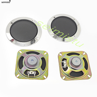 Kit Amplifier Audio Konsol Game Arcade Plastik Logam Speaker 4-Inci 5-Watt Kabel Daya untuk Aksesori Kabinet Game Arcade