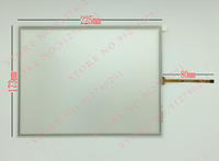 ST-104004 layar sentuh 225 inci baru 173*10.4mm 4 kawat Panel sentuh resitif untuk AMT9509 9509B layar sentuh