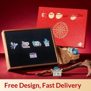 Caja de Regalo Personalizada para Insignias con Diseño de Logotipo Gratuito y Opciones de Color Personalizadas para Medallas Conmemorativas y Empaque de Joyería - Wenzhou Zhejiang - Product Image 4