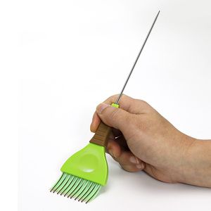 Fournitures de coiffeur personnalisation Logo outil <span class=keywords><strong>Salon</strong></span> applicateur brosse cheveux teinture couleur colorant brosse brochas para tinte NH63-<span class=keywords><strong>LA</strong></span> - Product Image 6