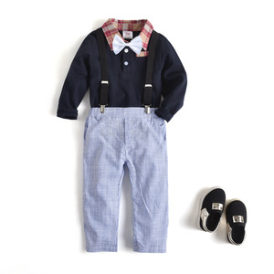Ropa Formal para Bebés Caballeros: Conjuntos de Traje y Pantalones Vaqueros para Niños al por Mayor de Shanghái - Product Image 1