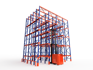 Scaffalature Drive-<span class=keywords><strong>in</strong></span> <span class=keywords><strong>in</strong></span> <span class=keywords><strong>Acciaio</strong></span> Resistente con Ripiani Regolabili e Rinforzati per Stoccaggio Industriale - Product Image 4