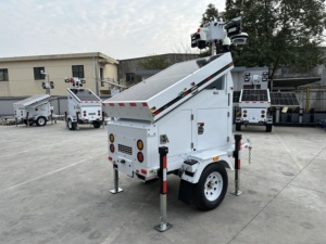 Sistema de Vigilancia con Batería de Litio Duradera para Sitios Mineros, Remolque de Monitoreo CCTV con Energía Solar - Product Image 4