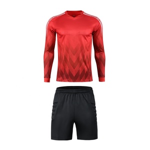 Seragam Kiper Sepak Bola Lengan Panjang Unisex, Baju Ketat, Setelan Jogger, Latihan Lari, Rugby, Penjaga Gawang, Perlengkapan Sepak Bola - Product Image 6