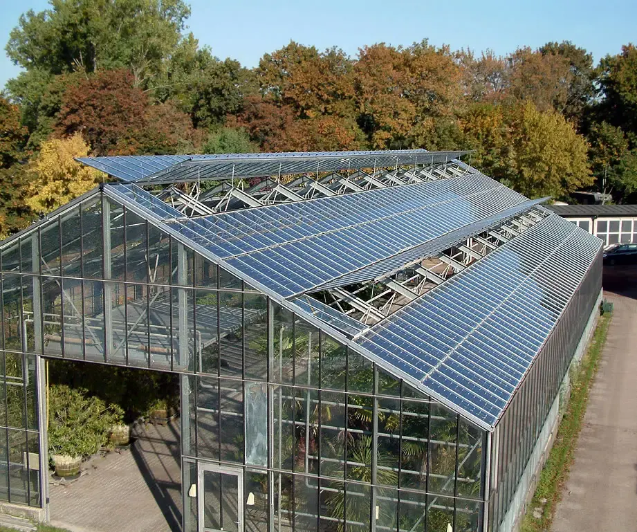 스마트 농업 멀티 스팬 벤로 태양 전지 패널 농업 온실 자동화 태양열 온실 판매