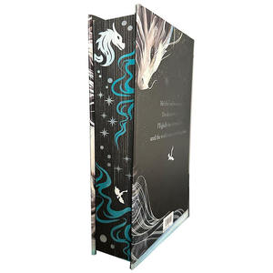 บริษัทพิมพ์หนังสือจีน พิมพ์หนังสือปกแข็งสีเต็มรูปแบบ ขอบพ่นสี - Product Image 2