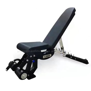 Powerman Fitness kapalı alan spor ekipmanları ağırlık kaldırma bacak uzatma ile ayarlanabilir tezgah presi - Product Image 2