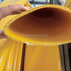 Tuyau plat <span class=keywords><strong>en</strong></span> TPU de grande taille 12 "16" avec raccord SS équivalent Victaulic tuyau de vidange tuyau de filetage tuyau - Product Image 4