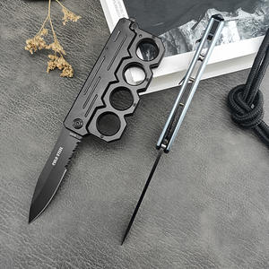 屋外キャンプの生存と狩猟に適した快適なハンドルを備えた卸売カスタムポータブル<span class=keywords><strong>OTF</strong></span>ポケットナイフ。 - Product Image 5