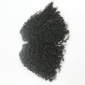 Tóc thô chưa qua chế biến Miến Điện xoăn afro xoăn kinky xoăn chưa qua chế biến tóc con người may trong dệt - Product Image 6