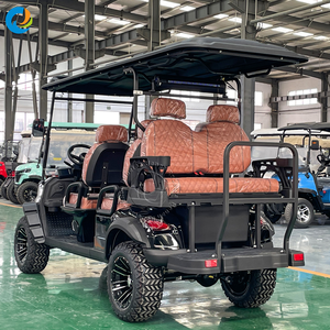<span class=keywords><strong>Voiture</strong></span> <span class=keywords><strong>de</strong></span> golf tout-terrain Robetaa 6 places avec batterie au lithium 72V et grandes roues pour la chasse - Product Image 5