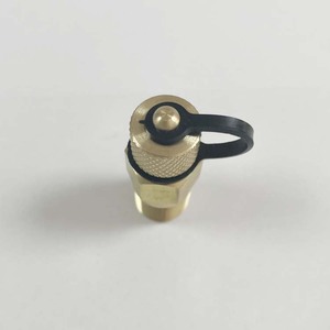 Tappo di Prova in Ottone 1/<span class=keywords><strong>4</strong></span> NPT BSPT con Tappo Zigrinato fino a 1000 psi Filettatura Maschio - Product Image 4