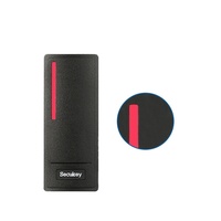 Lecteur de cartes RFID étanche 13,56 MHz HF, lecteur de cartes 74 octets UID NFC ISO 14443A, système de contrôle d'accès compatible avec DesFire EV1