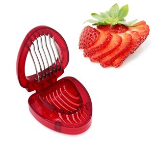 Vente en gros de trancheuse à légumes et à fraises multifonction en acier inoxydable personnalisée pour la cuisine - Product Image 1