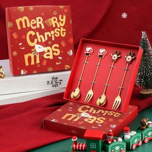 ชุดส้อมธีมคริสต์มาสสุดหรู ราคาประหยัด ขนาดเล็ก จำนวน 6 ชิ้น เหมาะสำหรับพนักงาน คู่หู ลูกค้า เป็นของขวัญที่ระลึกสุดสร้างสรรค์ - Product Image 4