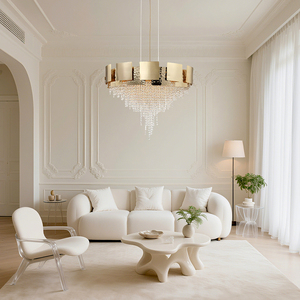 Grande Décoration de Haute Qualité pour Restaurant, Hôtel, Salle à Manger, Salon, Plafond Pendentif en Cristal de Luxe, Lustre Moderne - Product Image 6