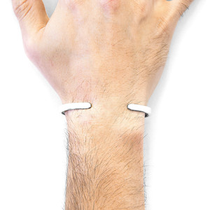 Brazalete Geométrico Midi Reynolds Element en Plata - Product Image 2