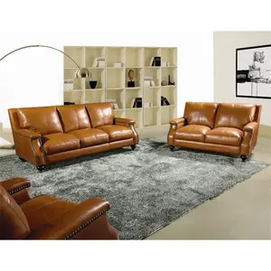 top grain cow genuine leather 3 2 1 luxury design recliner sectional living room furniture sets modern leather sofa set