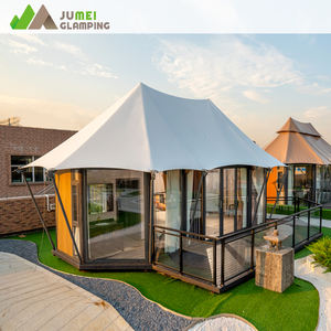 Le fournisseur fabrique des cabines d'hébergement de luxe avec terrasses, tente d'hôtel pour le glamping - Product Image 2
