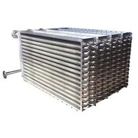 Échangeur de chaleur électrique pour gaz de combustion de petite taille de 2 tonnes pour chaudière industrielle chimique, échangeur de chaleur d'échappement diesel