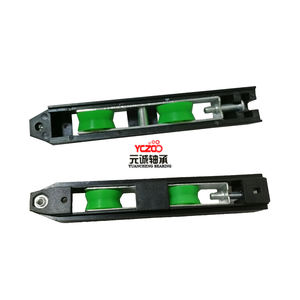 <span class=keywords><strong>Ruleta</strong></span> de aluminio para puertas deslizantes, rodillo de doble hoja para puertas deslizantes - Product Image 2