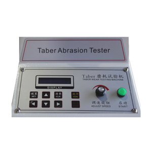 เครื่องทดสอบการขัดถูแบบหมุน / เครื่องทดสอบ Taber / เครื่องทดสอบความทนทานต่อการสึกหรอของหนังแบบ Taber - Product Image 4