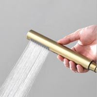 Ensemble de robinets de baignoire et douche muraux dissimulés Mitigeur en cuivre pour salle de bain avec pommeau de douche à main