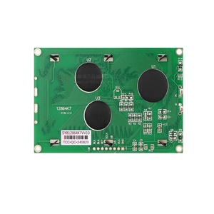 8ขา128x64โมดูลจอแสดงผลแบบดอทเมตริกสแตนด์โมดูล LCD ชนิด COB โมดูลแสดงผลแบบซีเรียล - Product Image 6