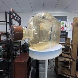 Exhibidor de Piso con Caja de Luz LED Acrílica Única Personalizada con Diseño de Océano para Publicidad en KTV y Pubs - Product Image 2